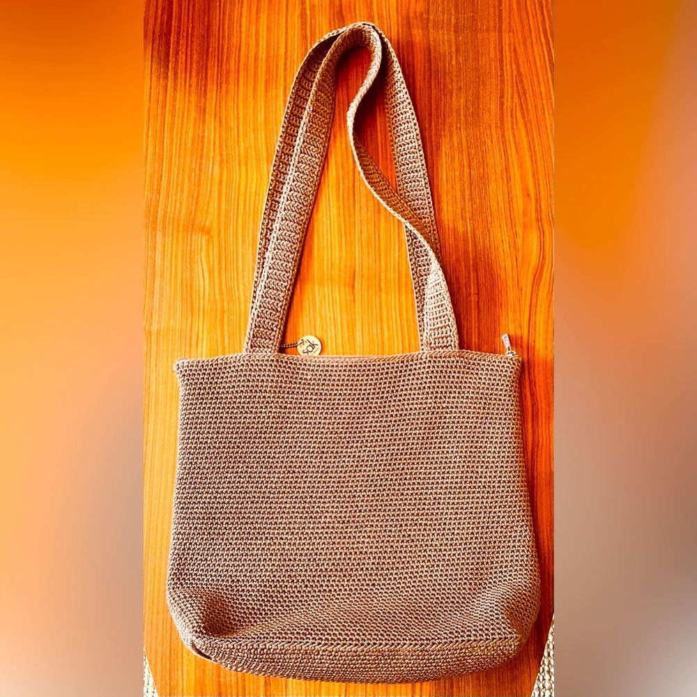 The SAK Purse - Crocheted Woven Shoulder Handbag Purse
